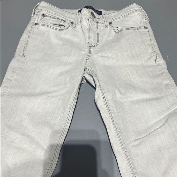 Express Mid Rise Legging Jeans - Picture 9 of 10